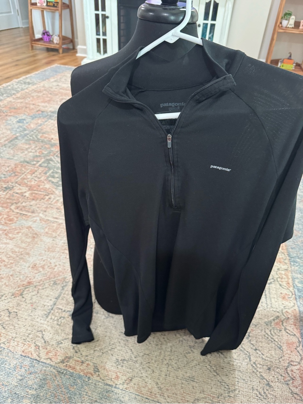 Patagonia Men’s Black Half-Zip Performance Pullover